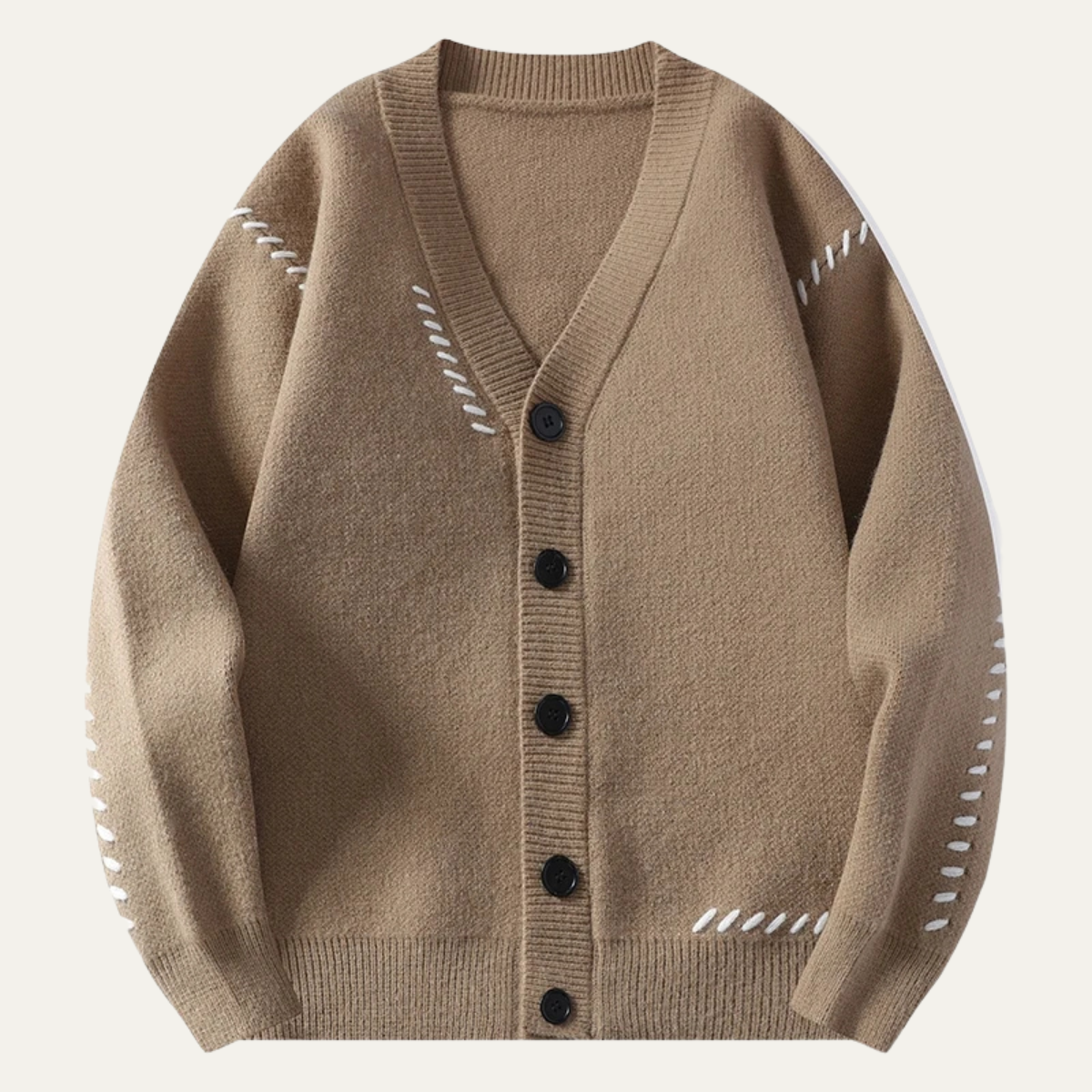 Classic Men's Crew Neck Knit Winter Sweater - Nocini