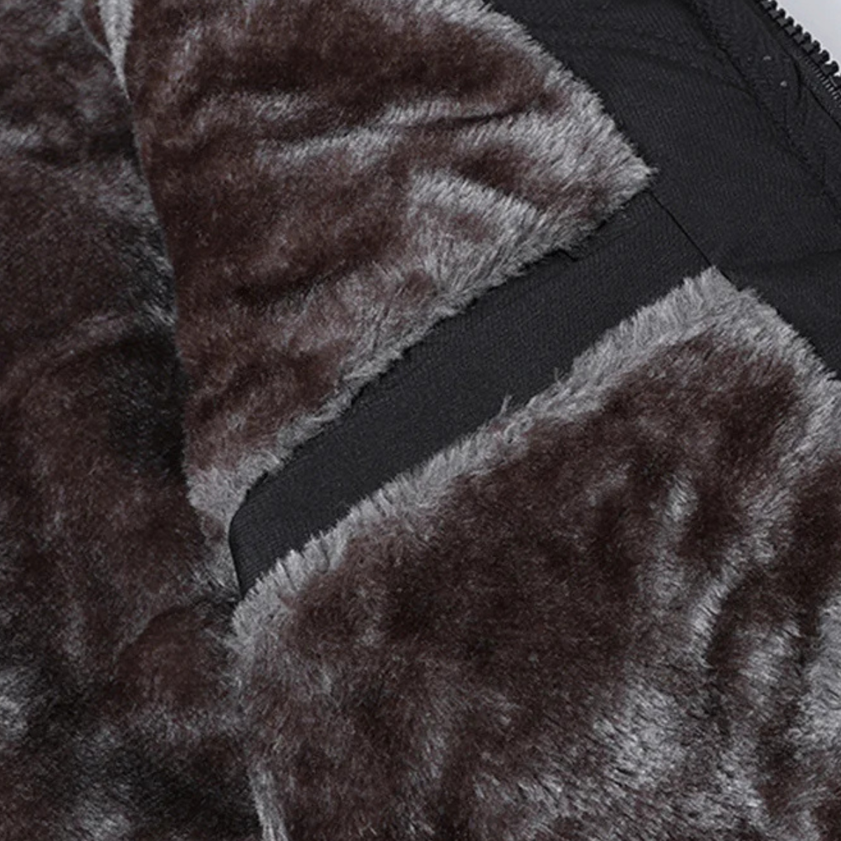 Thermal Quilted Men's Jacket with Diamond Pattern