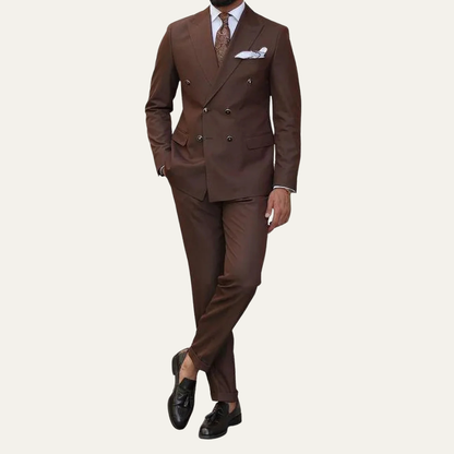 Classic Men's Slim Fit 2 Piece Wedding Suit