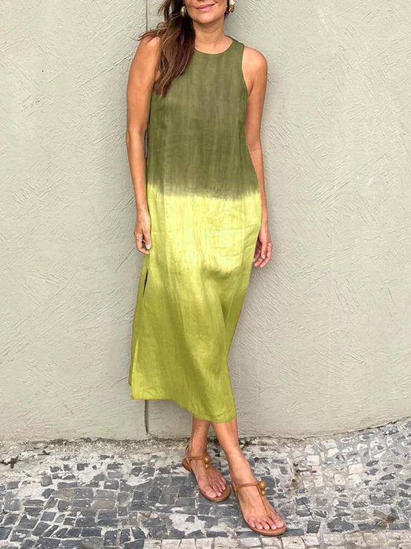 Colorful Boho Mid Length Dress