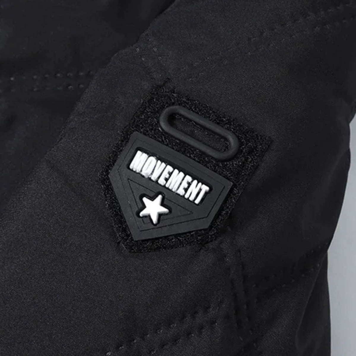 Thermal Quilted Men's Jacket with Diamond Pattern