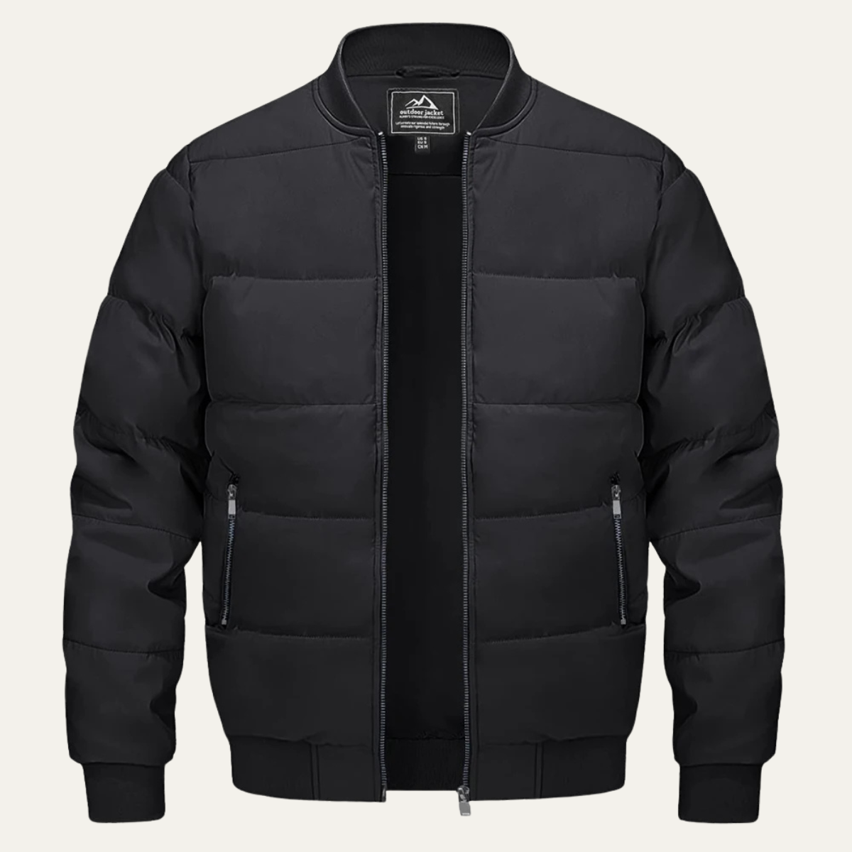 Slim Fit Men's Water Resistant Puffer Jacket - Nocini