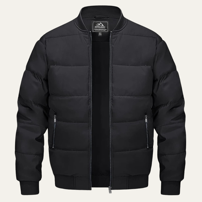 Slim Fit Men's Water Resistant Puffer Jacket - Nocini