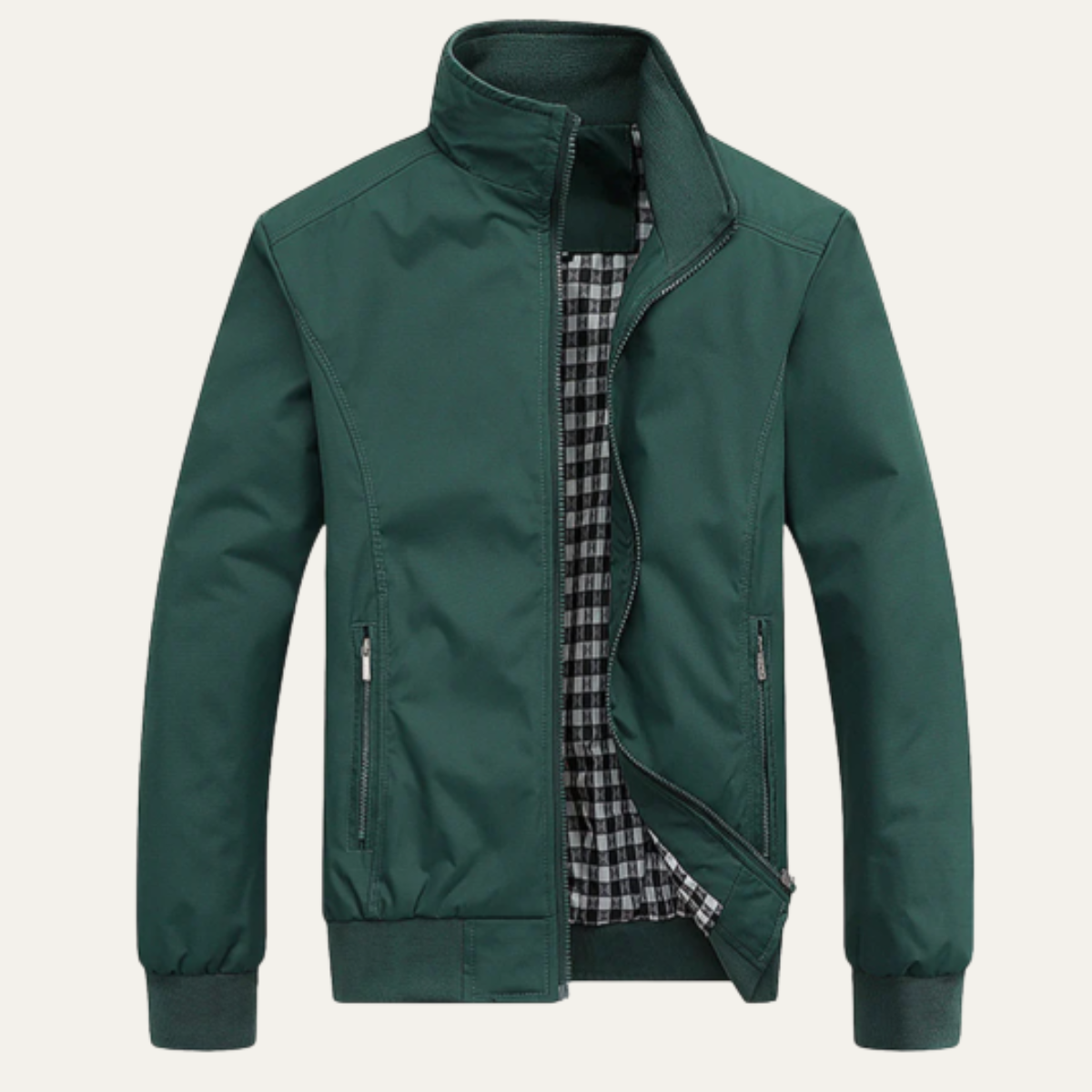 Classic Men's Water Resistant Trench Coat
