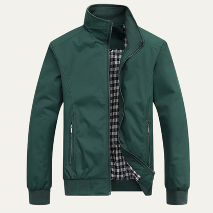 Classic Men's Water Resistant Trench Coat