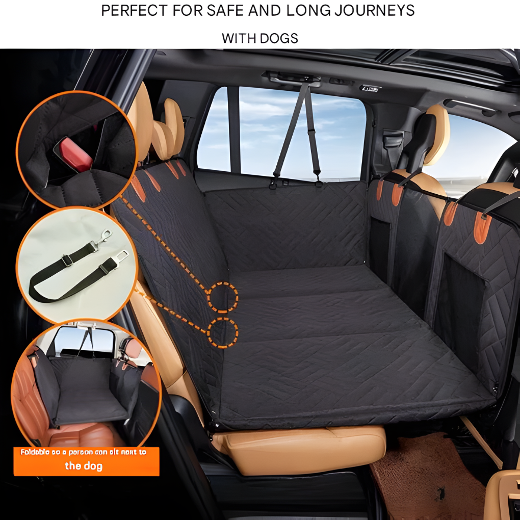Pet Car Seat Extender with Solid Base