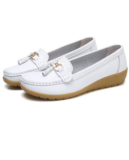 Comfortable Women's Cutout Ballet Shoes