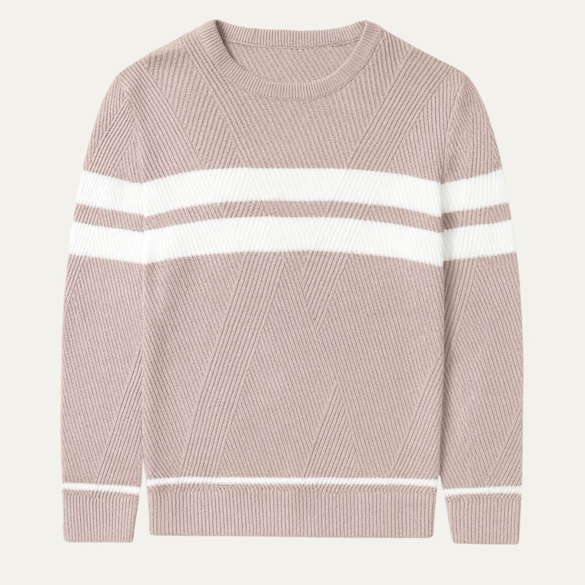 Stylish Men's Long Sleeve Fall Pullover Sweater