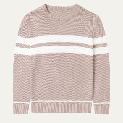 Stylish Men's Long Sleeve Fall Pullover Sweater