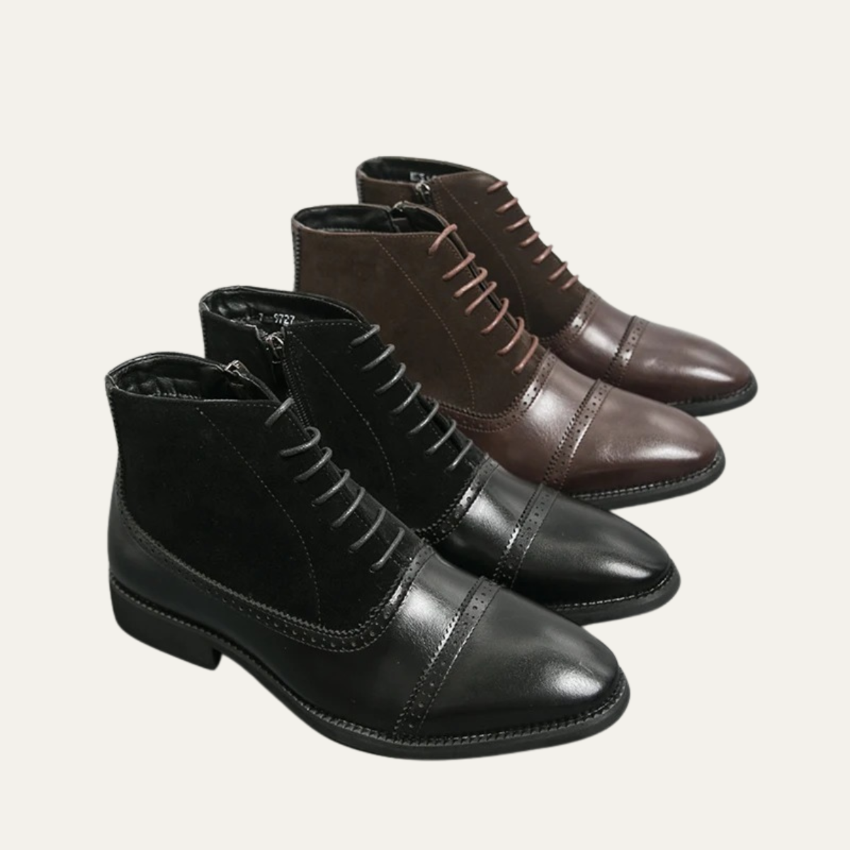 Luxury Men's Black Leather Chelsea Boots