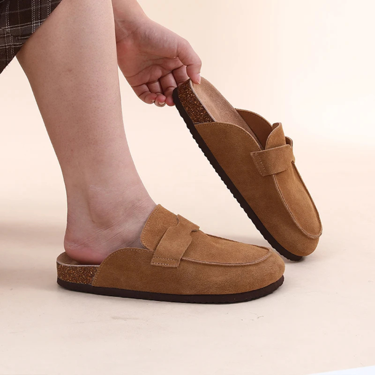 Luxury Suede Men's Comfort Moccasin Slippers