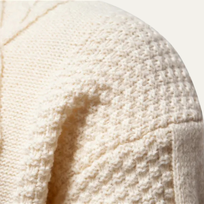 Cozy Men's Crew Neck Winter Knit Sweater