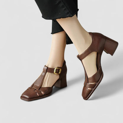 Comfortable Orthopedic High Heel Sandals - Olytrend