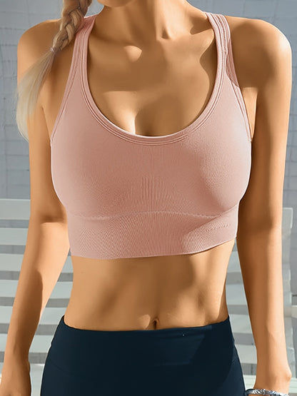 Comfortable Sport Bra - Lightweight & Padded Support - Olytrend