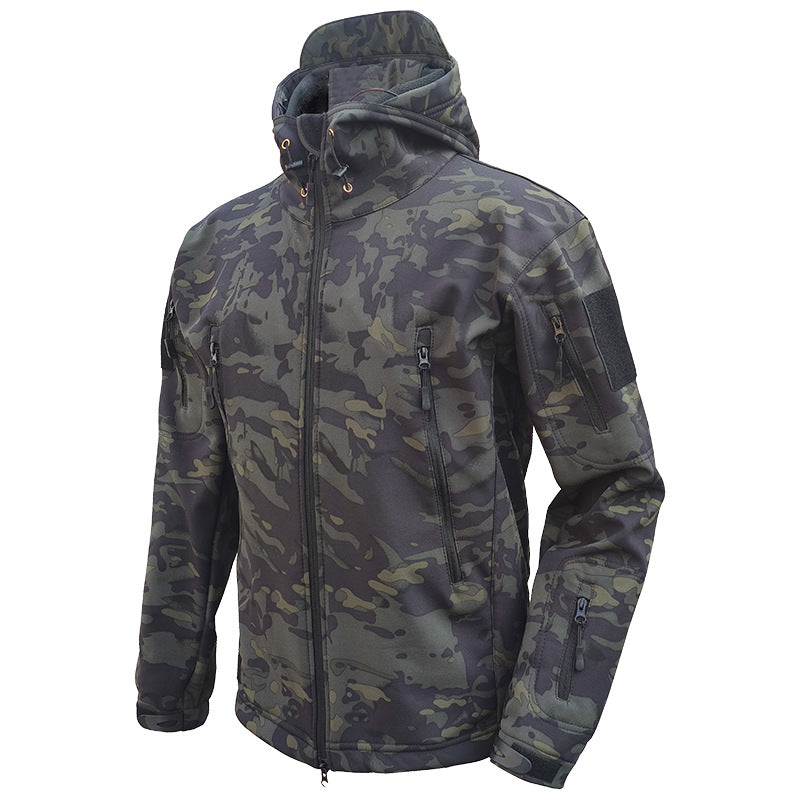 Waterproof Tactical Jacket with Adjustable Hood