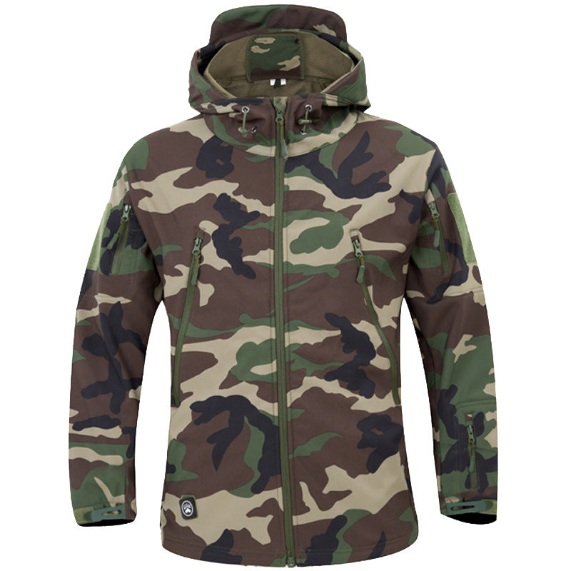 Waterproof Tactical Jacket with Adjustable Hood