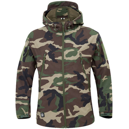 Waterproof Tactical Jacket with Adjustable Hood