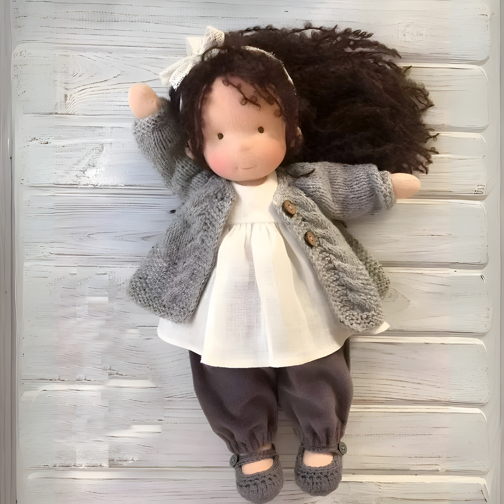 Soft Plush Artisan Teddy Doll