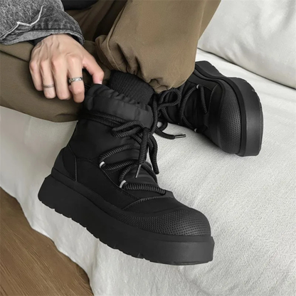Warm Waterproof Men's Winter Snow Boots