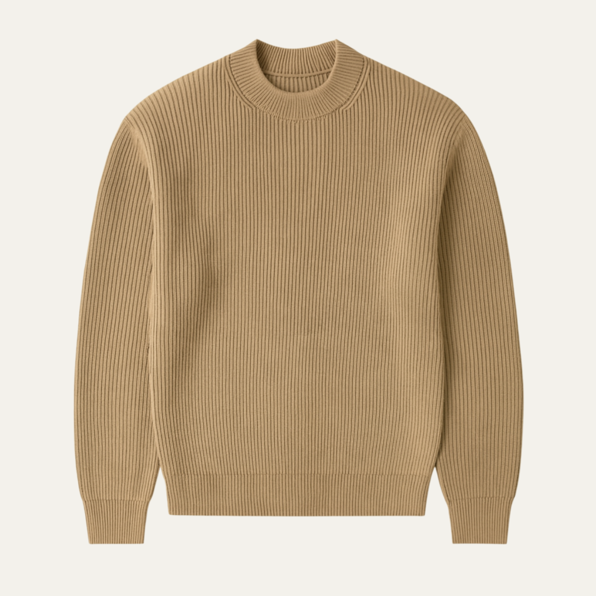 Warm Mens Wool Crew Neck Jumper - Nocini