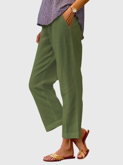 Stylish Ladies' Slim Fit Trousers