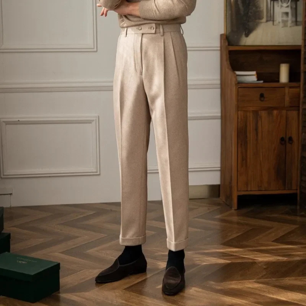 Men's Relaxed Fit Dress Pants