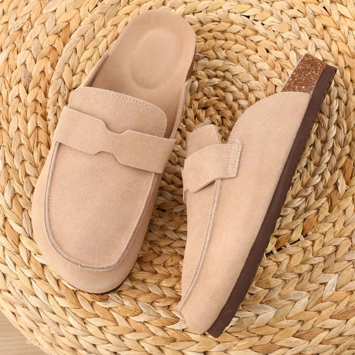 Luxury Suede Men's Comfort Moccasin Slippers