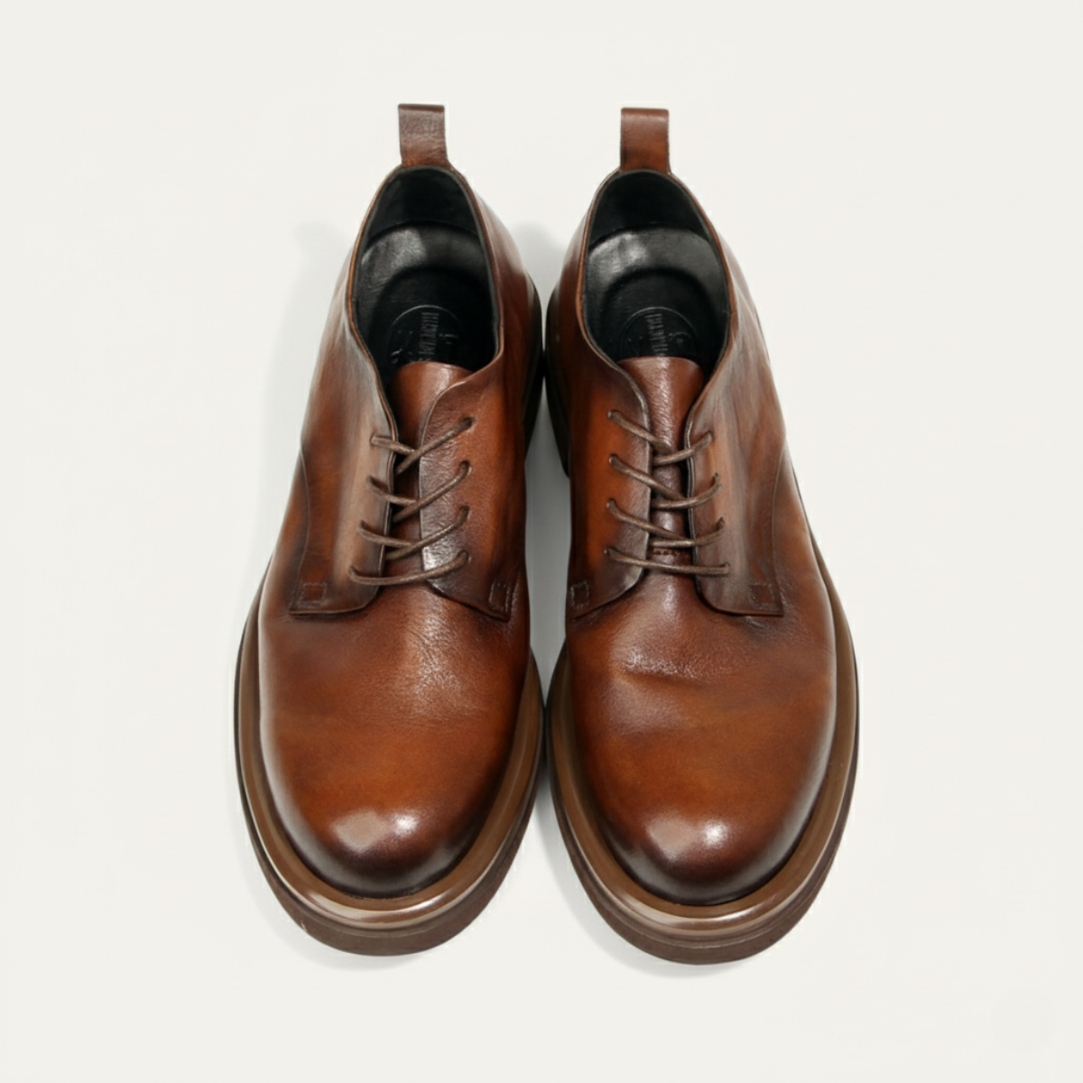 Classic Black Leather Oxford Shoe