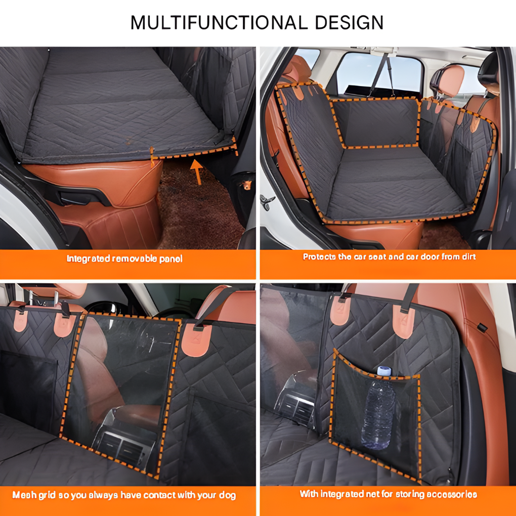 Pet Car Seat Extender with Solid Base