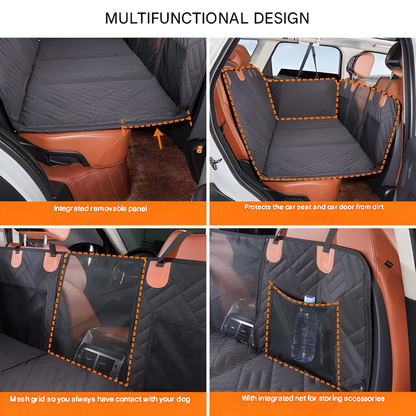 Pet Car Seat Extender with Solid Base
