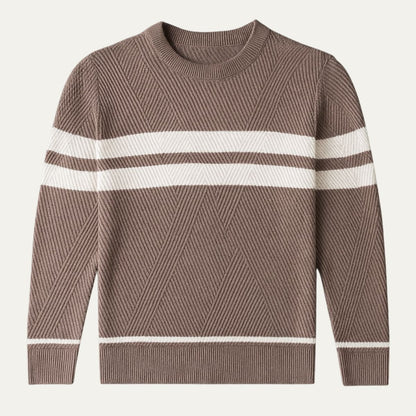 Stylish Men's Long Sleeve Fall Pullover Sweater - Nocini