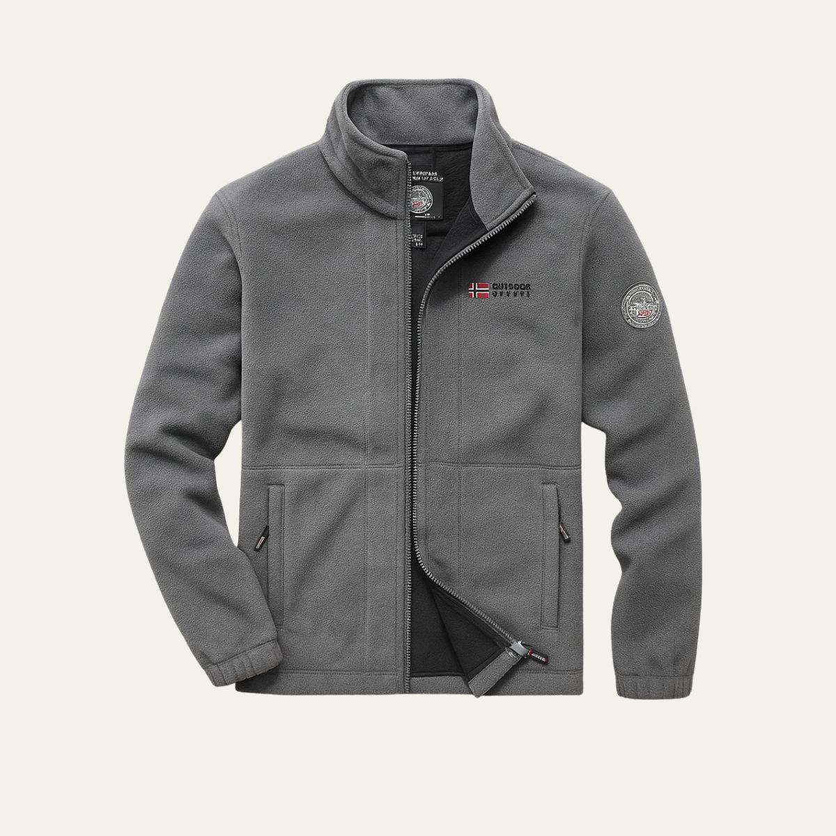 Thermal Insulated Fleece Men's Outdoor Winter Coat