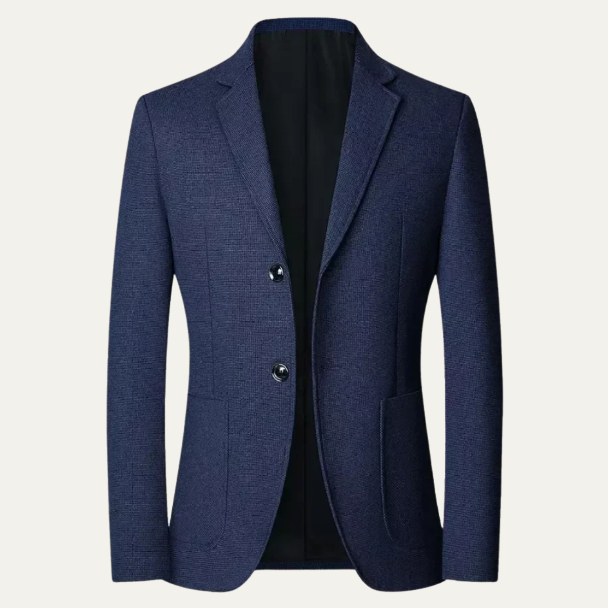 Stylish Men's Navy Blue Classic Fit Blazer Jacket