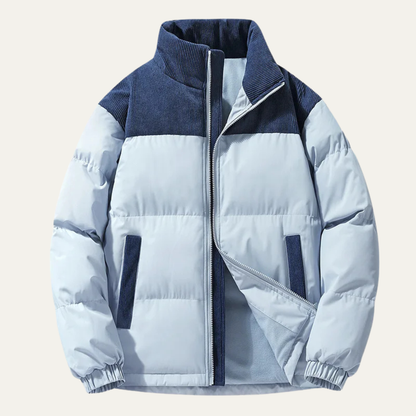 Thick Insulated Men's Puffer Parka Coat