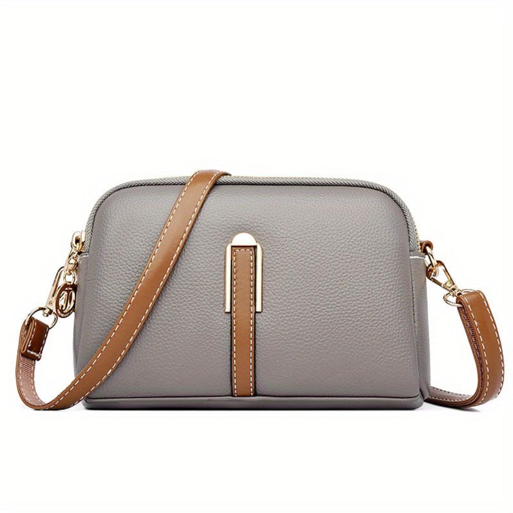 Stylish Faux Leather Small Shoulder Bag