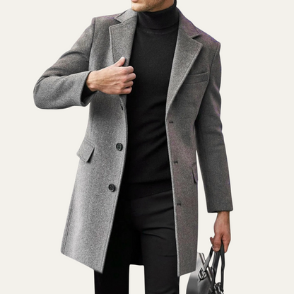 Warm Men's Long Parka Winter Jacket