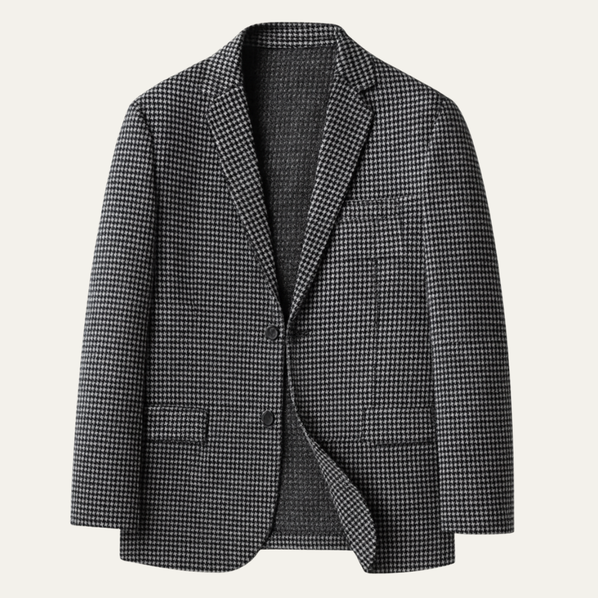 Classic Plaid Men's Office Blazer Jacket - Nocini