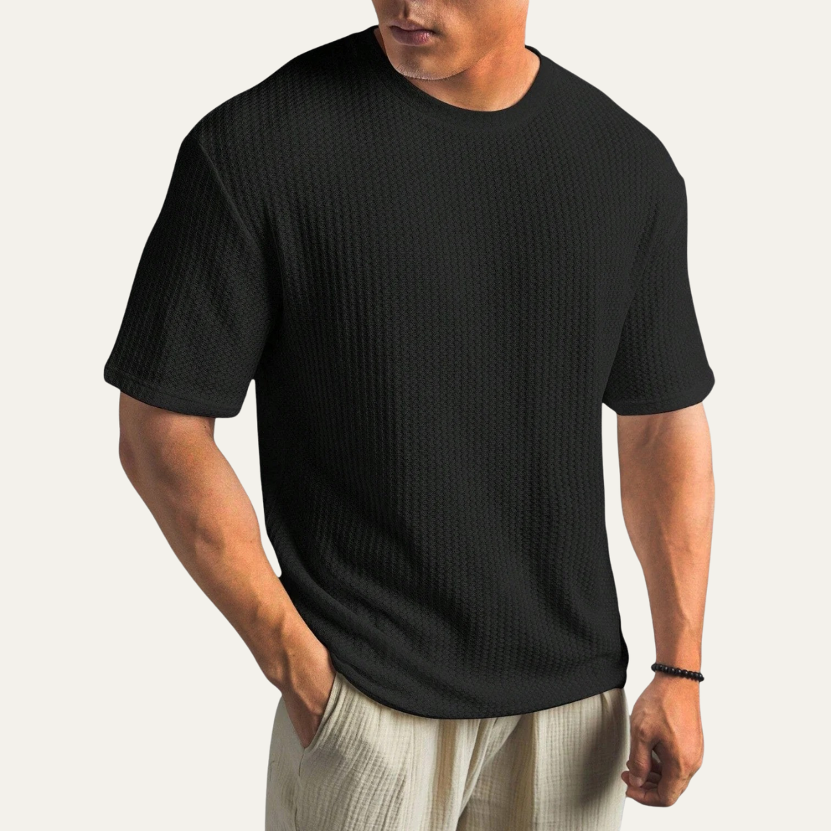 Relaxed Fit Men's Cotton Casual Button Shirt