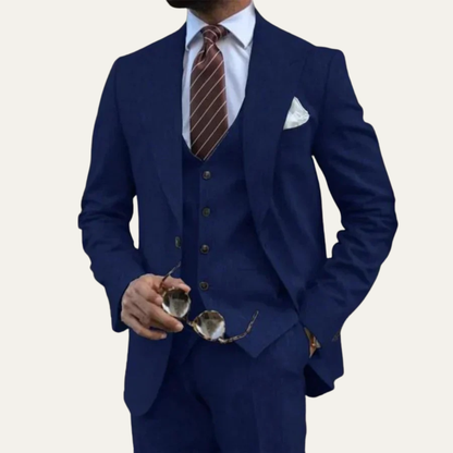 Classic 3 Piece Men's Business Suit Set