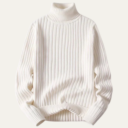 Classic Men's Crew Neck Wool Knit Sweater