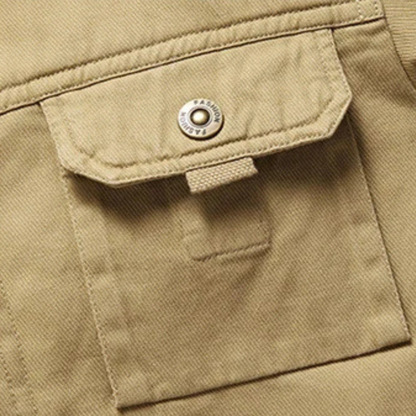 Warm Men's Fleece Lined Sherpa Coat Outdoor Jacket