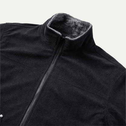 Warm Mens Corduroy Fleece Winter Coat Jacket