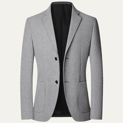 Stylish Men's Fitted Long Coat