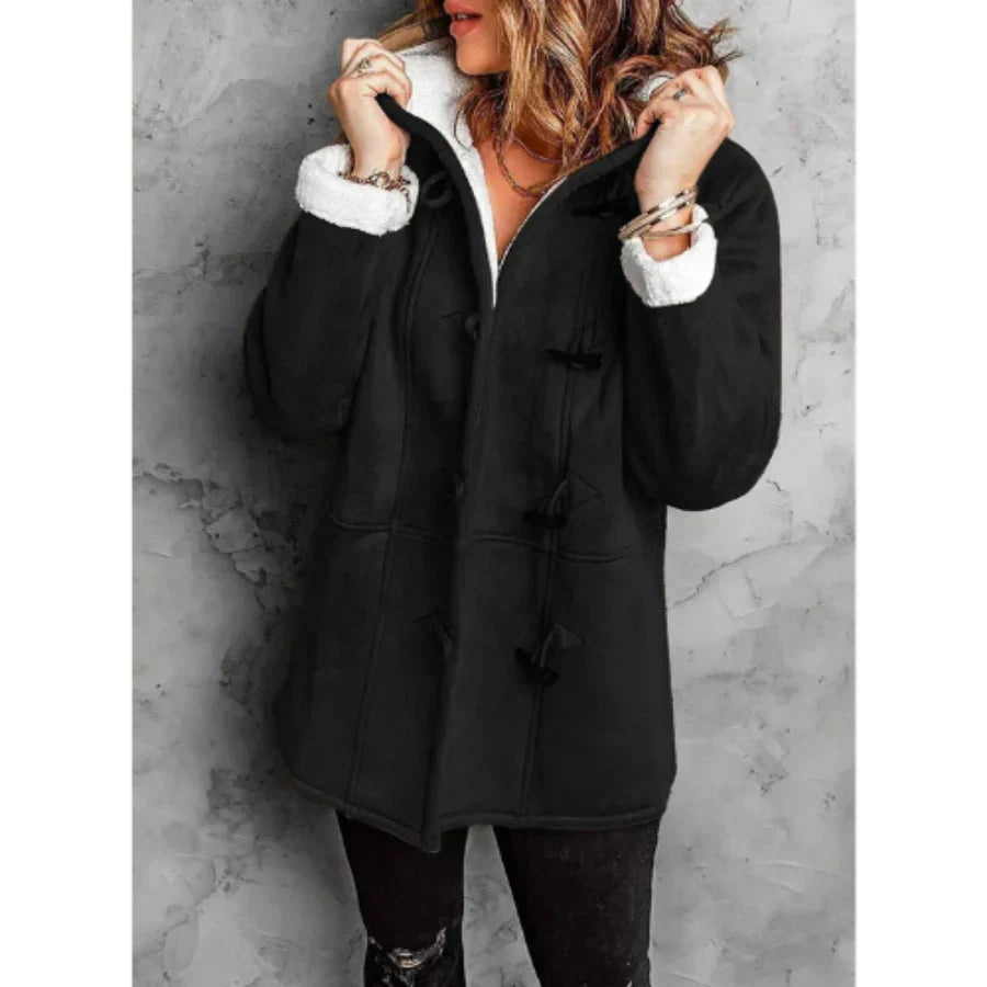 Cozy Women's Hooded Fleece Jacket