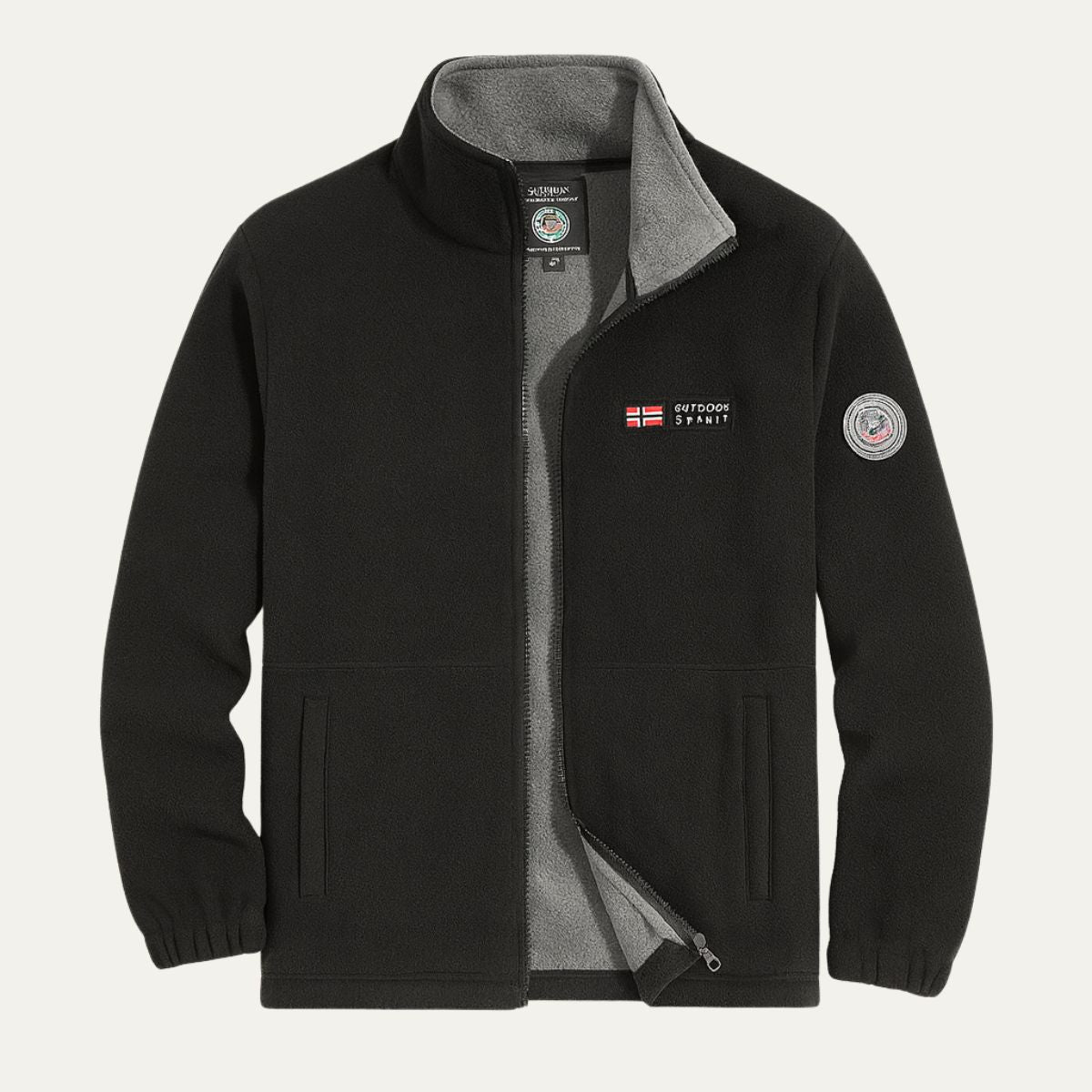 Thermal Insulated Fleece Men's Outdoor Winter Coat - Nocini