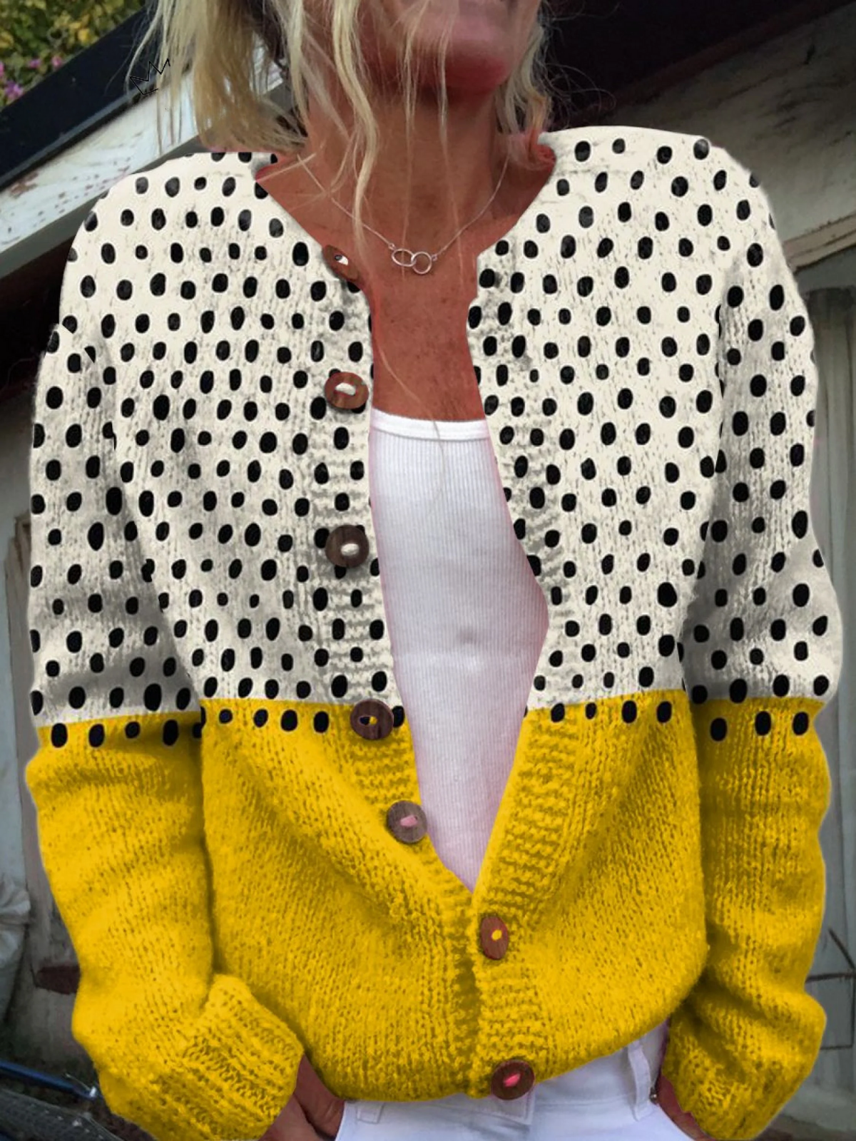 Meigh | Elegant Knit Cardigan - Olytrend