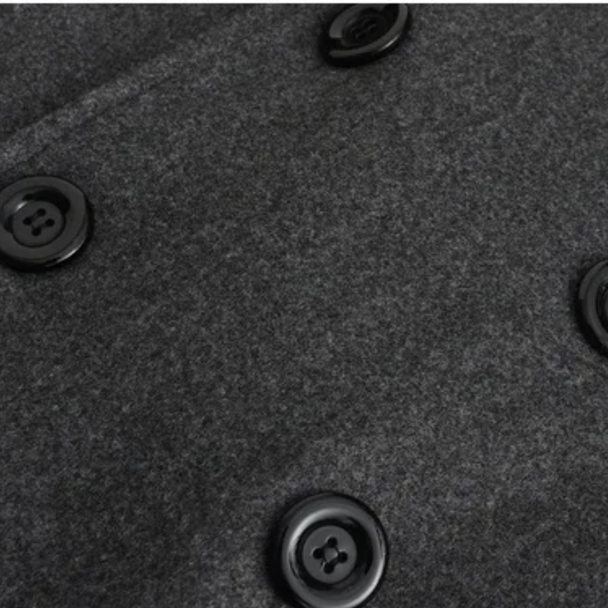 Classic Men's Long Wool Trench Coat
