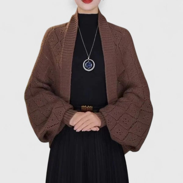 Chic Women's Open Front Cardigan
