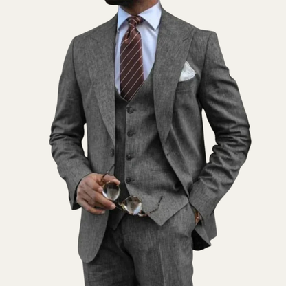 Classic 3 Piece Men's Business Suit Set