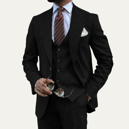 Classic 3 Piece Men's Business Suit Set
